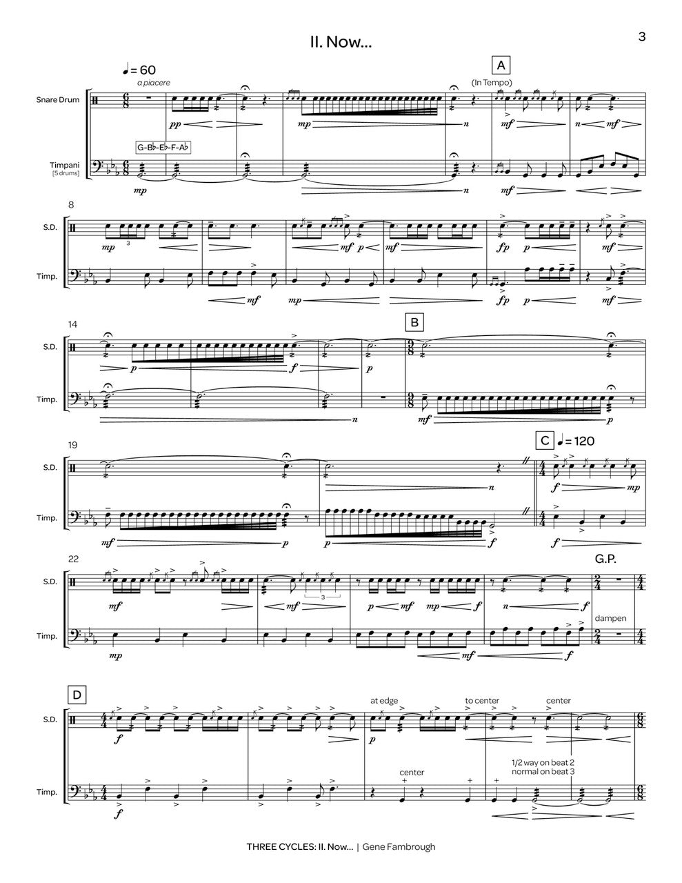 Fambrough: Three Cycles