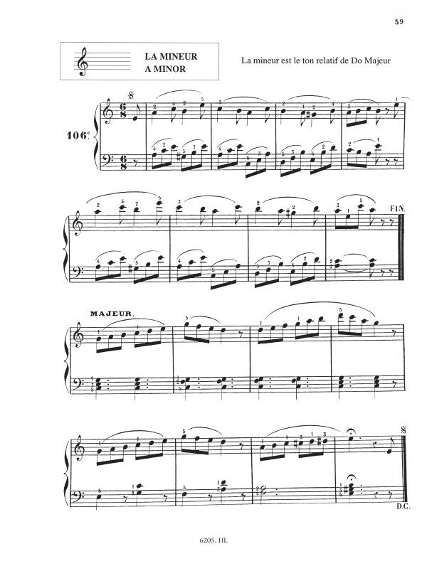 Duvernoy: Le Guide de lecteur, Op. 281 - Volume 1 (152 lessons)