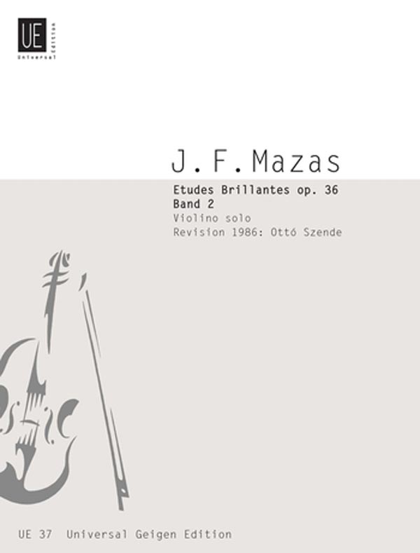 Mazas: Études brillantes, Op. 36 - Volume 2