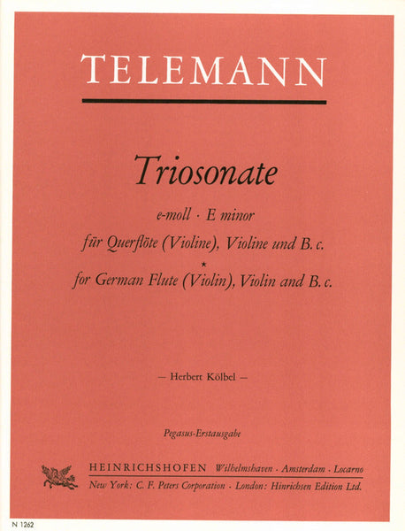 Telemann: Trio Sonata in E Minor – Ficks Music