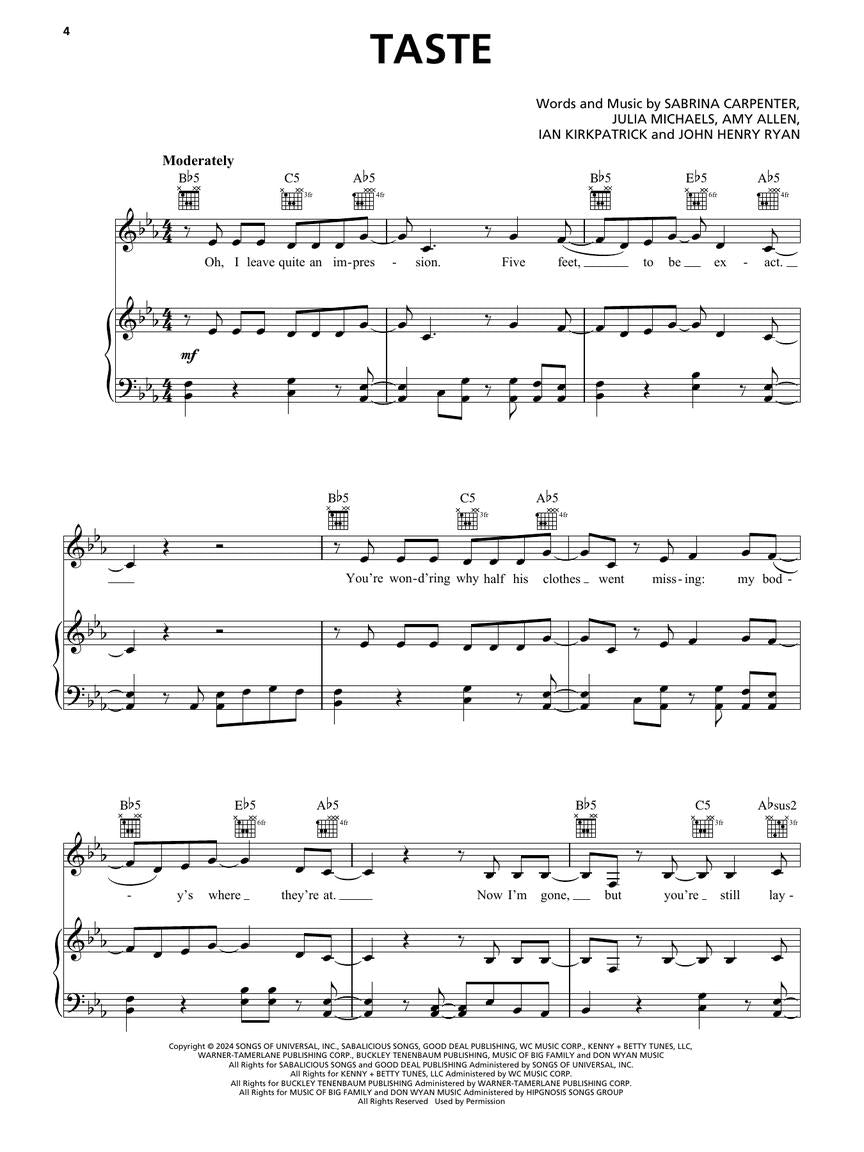 Sabrina Carpenter: Short N' Sweet – Ficks Music