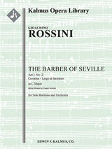 Rossini: Cavatina: Largo al factotum from The Barber of Seville, Act I