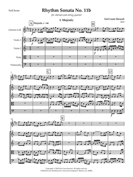 Stewart: Rhythm Sonata No. 11b