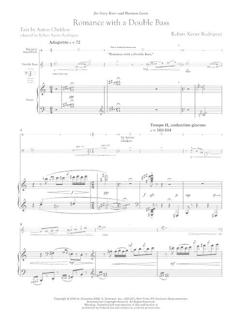 Rodríguez: Romance with a Double Bass