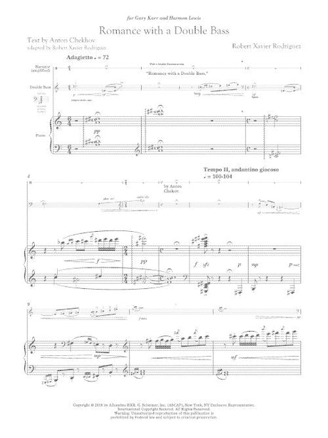 Rodríguez: Romance with a Double Bass