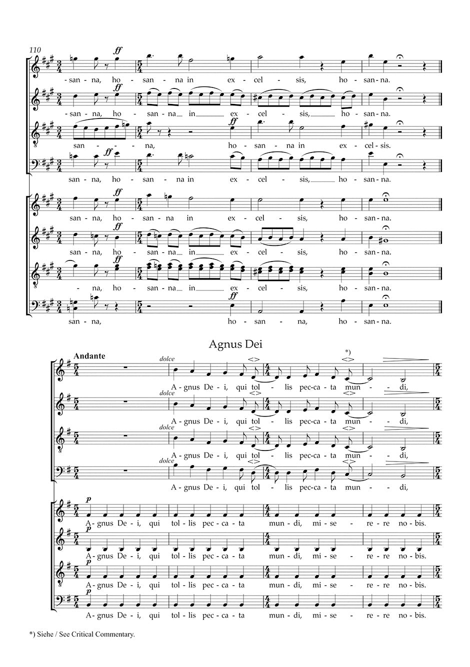 Martin: Mass for Double Choir