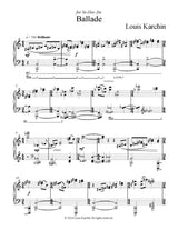 Karchin: Ballade