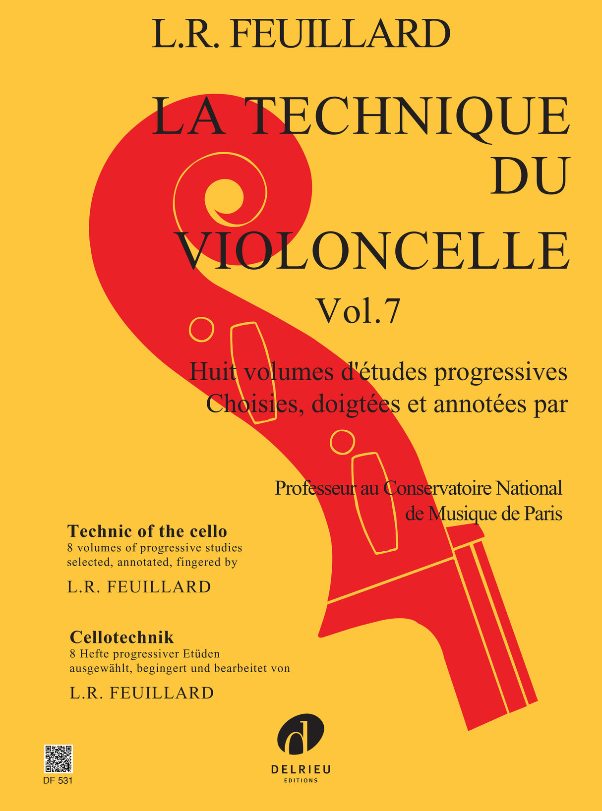 Technique of the Cello - Volume 7
