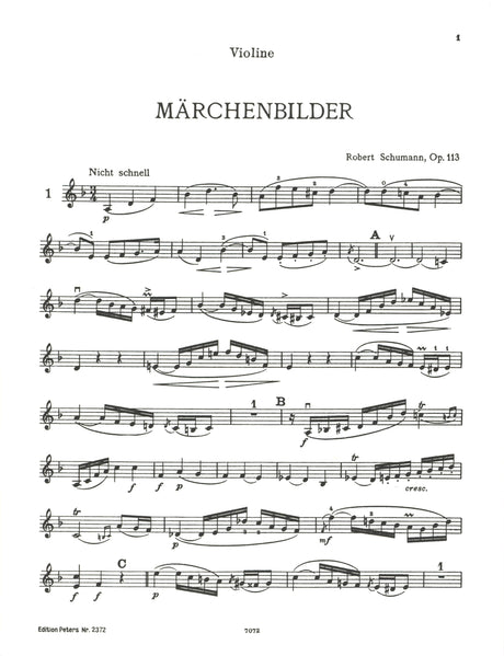Schumann: Märchenbilder, Op. 113