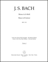Bach: Mass in B Minor, BWV 232