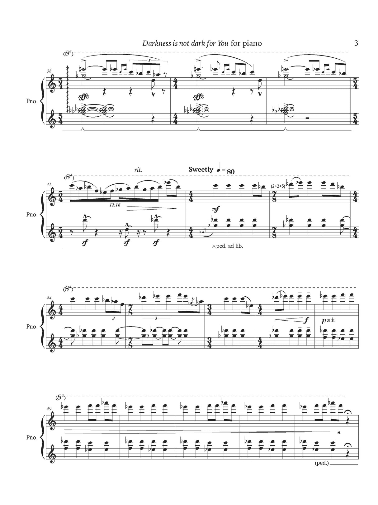 Galindo: Darkness Is Not Dark for You