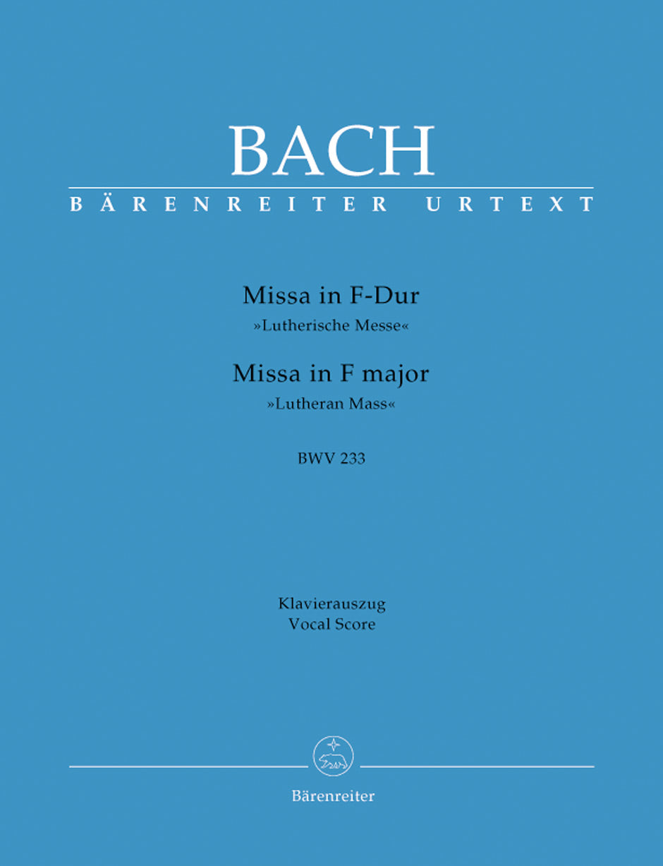 Bach: Mass in F Major, BWV 233