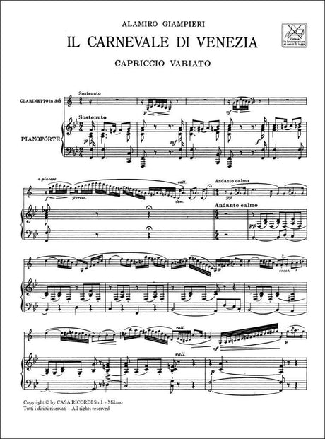 Giampieri: Il carnevale di Venezia