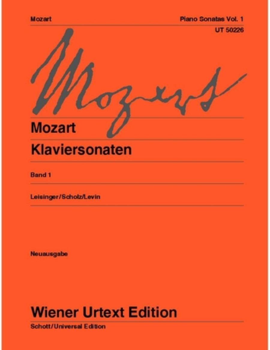 Mozart: Piano Sonatas - Volume I