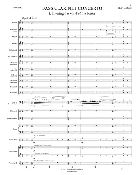 Lindveit: Bass Clarinet Concerto
