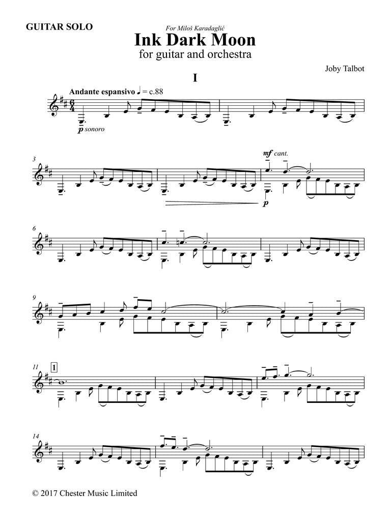 Talbot: Ink Dark Moon