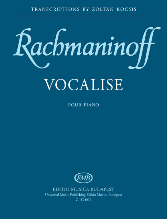 Rachmaninoff: Vocalise, Op. 34, No. 14 (arr. for piano) – Ficks Music