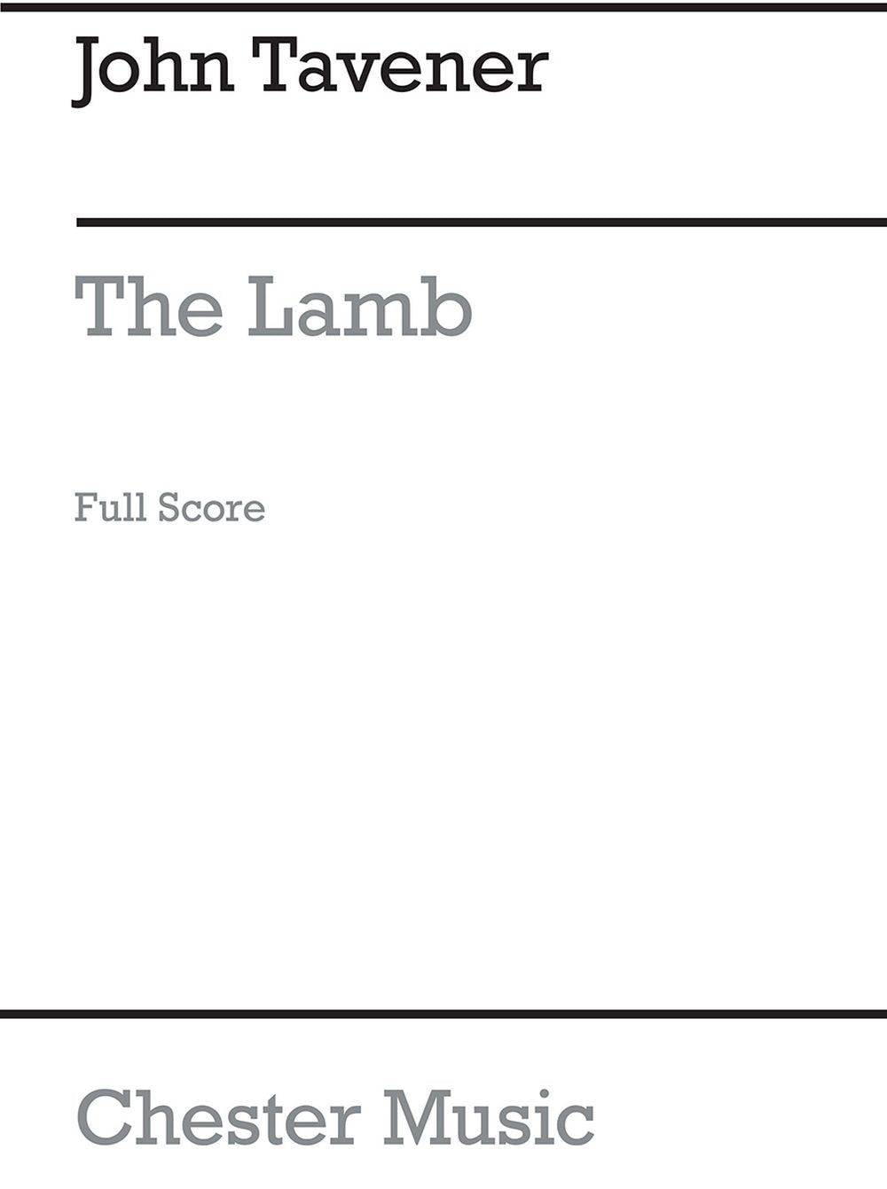 Tavener: The Lamb (Version for String Orchestra)