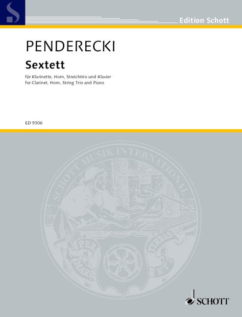 Penderecki: Sextet