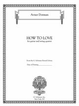 Dorman: How to Love