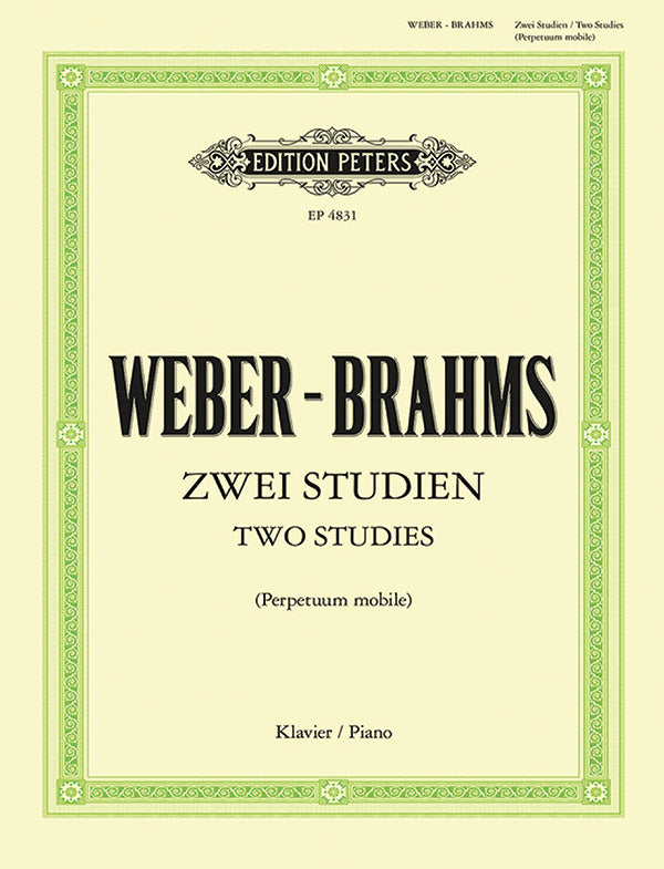 Brahms: Two Studies (Perpetuum mobile)