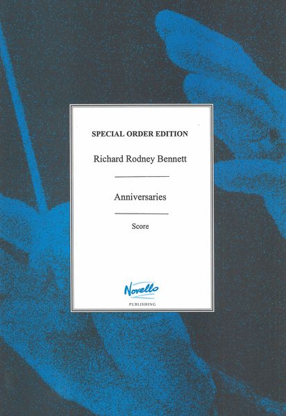 Bennett: Anniversaries
