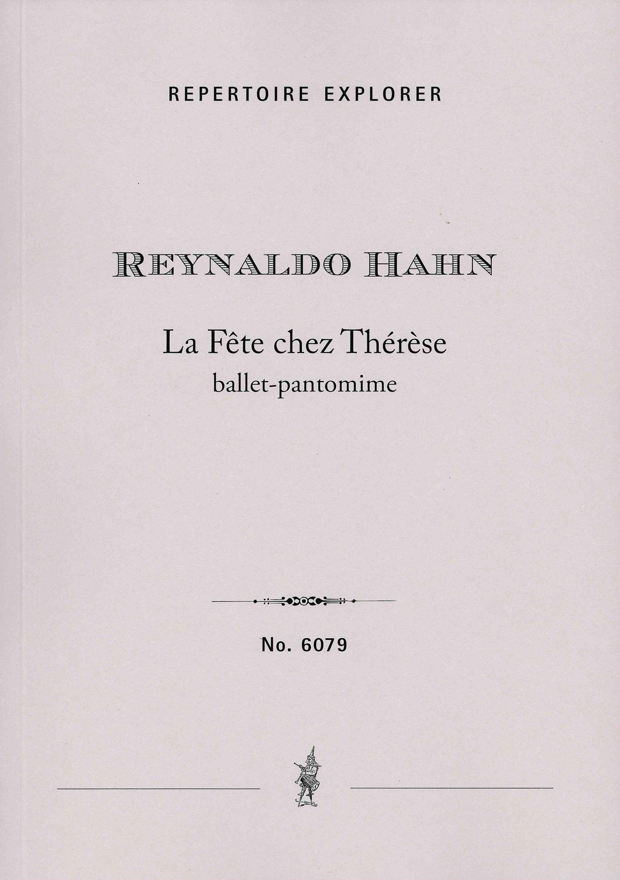 Hahn: La Fête chez Thérèse