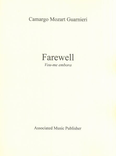 Guarnieri: Farewell (Vou-me embora)