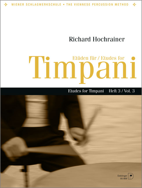 Hochrainer: Etudes for Timpani - Volume 3