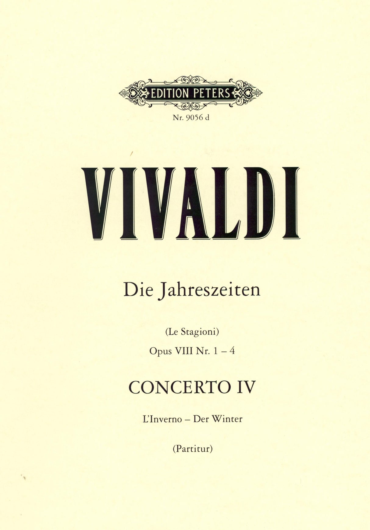 Vivaldi: Violin Concerto in F Minor, RV 297, Op. 8, No. 4