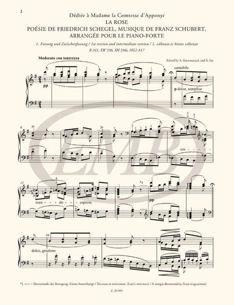 Liszt: Free Arrangements and Technical Exercises