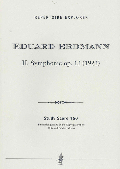 Erdmann: Symphony No. 2, Op. 13