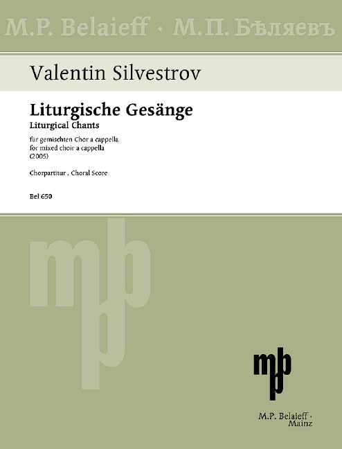 Silvestrov: Liturgical Chants