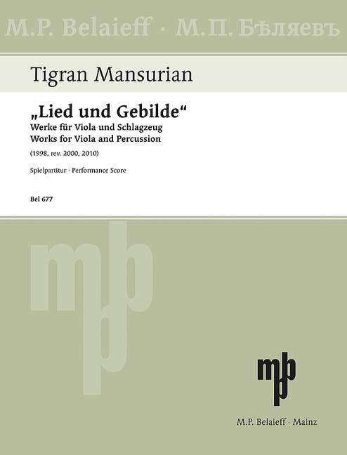 Mansurian: "Lied and Gebilde"
