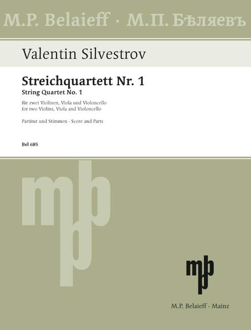 Silvestrov: String Quartet No. 1
