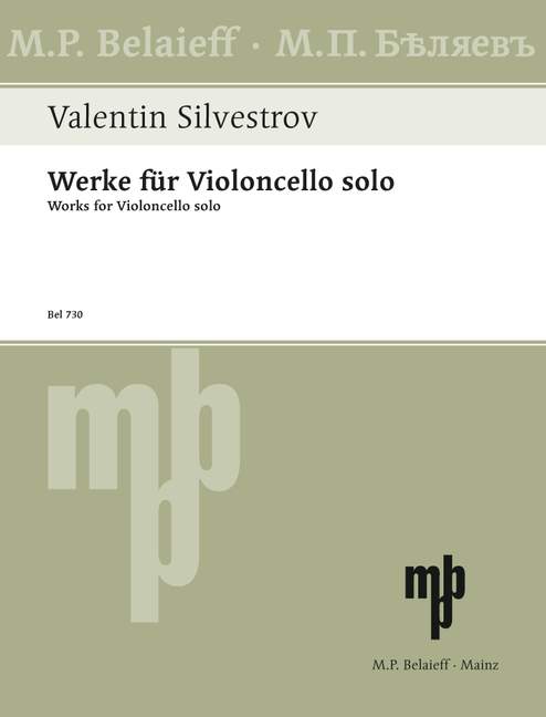 Silvestrov: Works for Solo Cello
