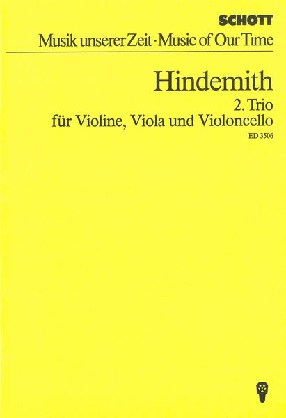 Hindemith: String Trio No. 2