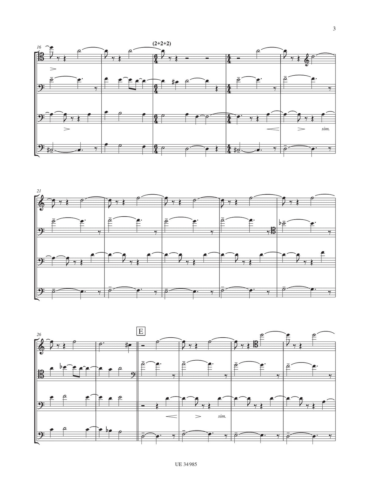 Pärt: Da pacem Domine (arr. for 8 or 4 cellos)