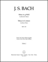 Bach: Mass in G Minor, BWV 235