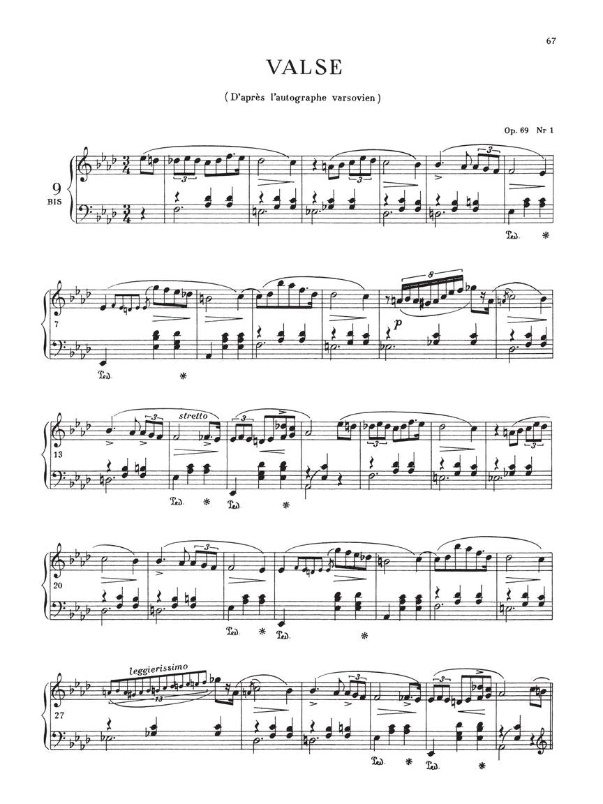 Chopin: Waltzes – Ficks Music