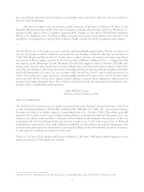 Price: An Old Love Letter