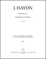 Haydn: Symphony in D Minor, Hob. I:80