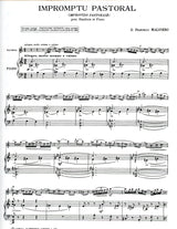 Malipiero: Impromptu pastoral