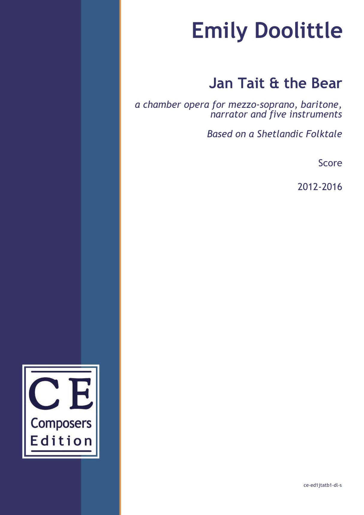 Doolittle: Jan Tait and the Bear