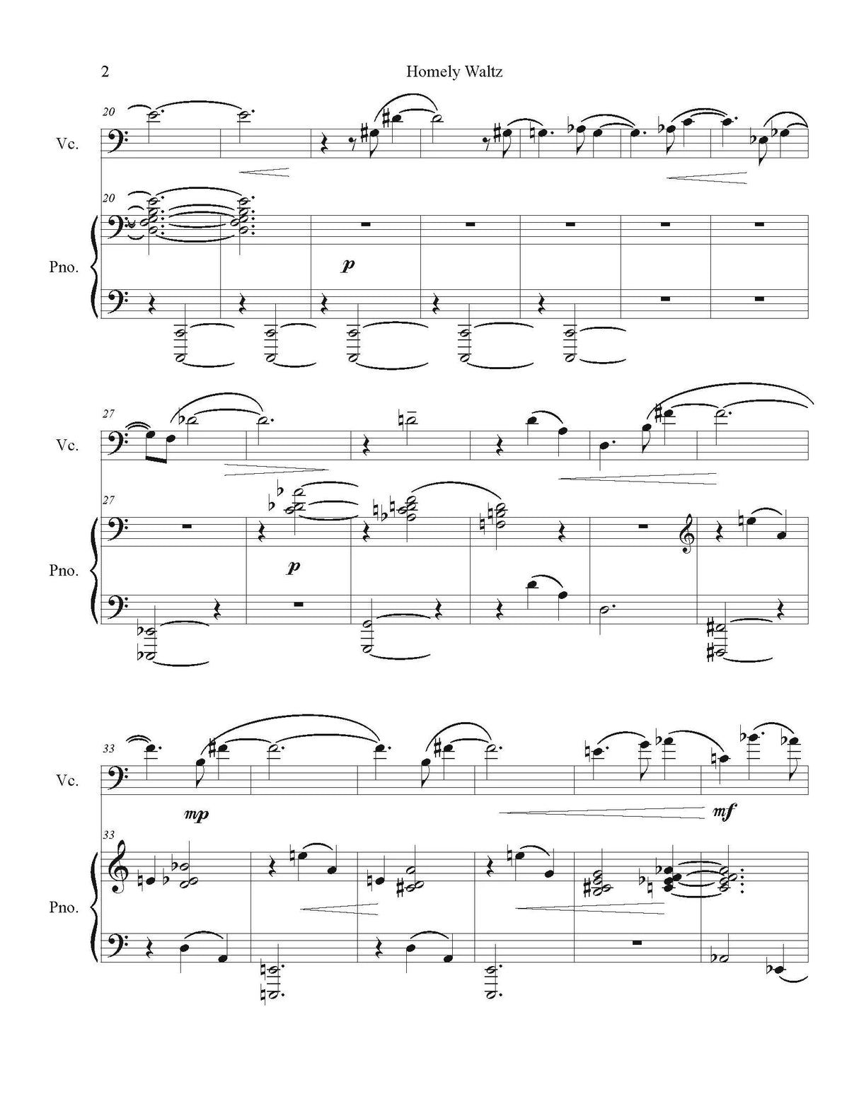 Wiemann: Homely Waltz