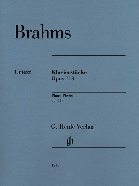 Brahms: Piano Pieces, Op. 118 – Ficks Music