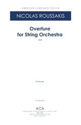 Roussakis: Overture for String Orchestra
