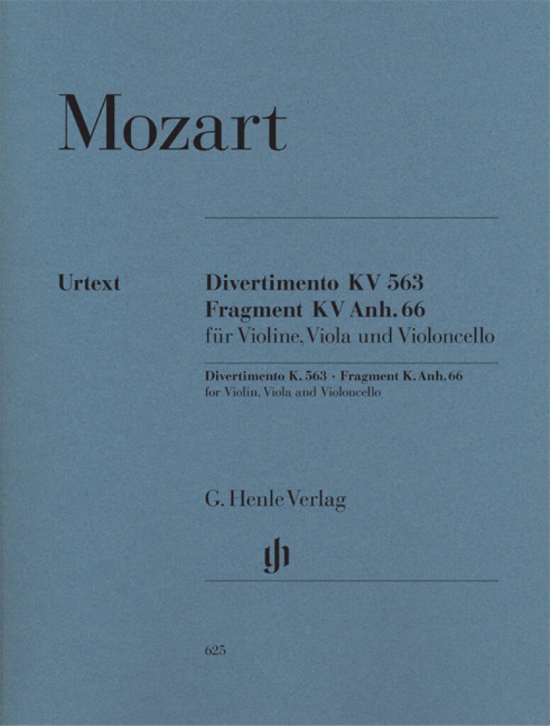 Mozart: String Trio in E-flat Major, K. 563