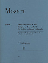 Mozart: String Trio in E-flat Major, K. 563