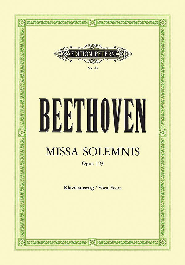 Beethoven: Missa Solemnis, Op. 123